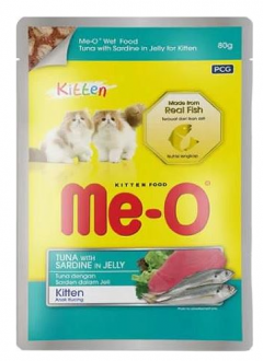 Me-O Kitten Ton Balıklı Sardalyalı 80 gr Kedi Maması kullananlar yorumlar